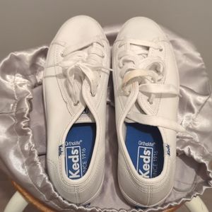Keds White Leather Sneakers